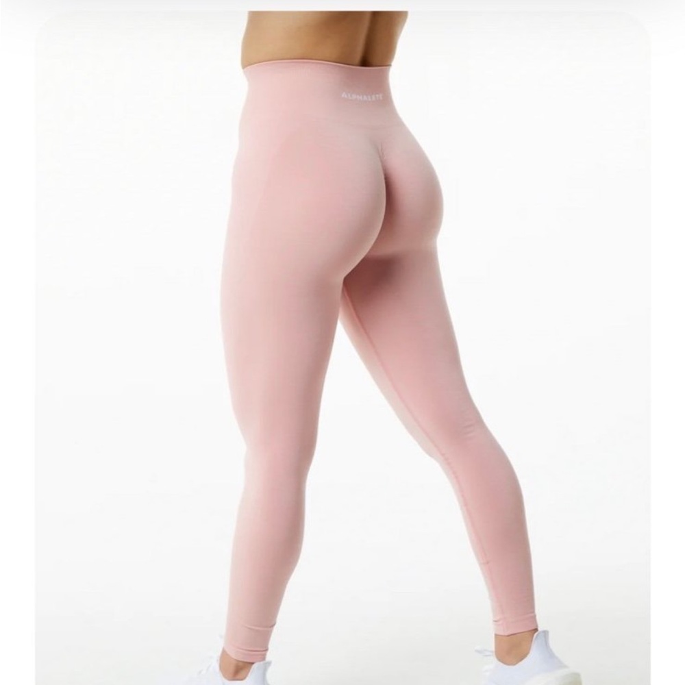 Alphalete pink leggings
